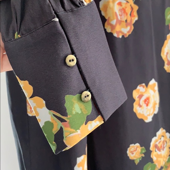 Long sleeve floral LOFT dress - Picture 2 of 2